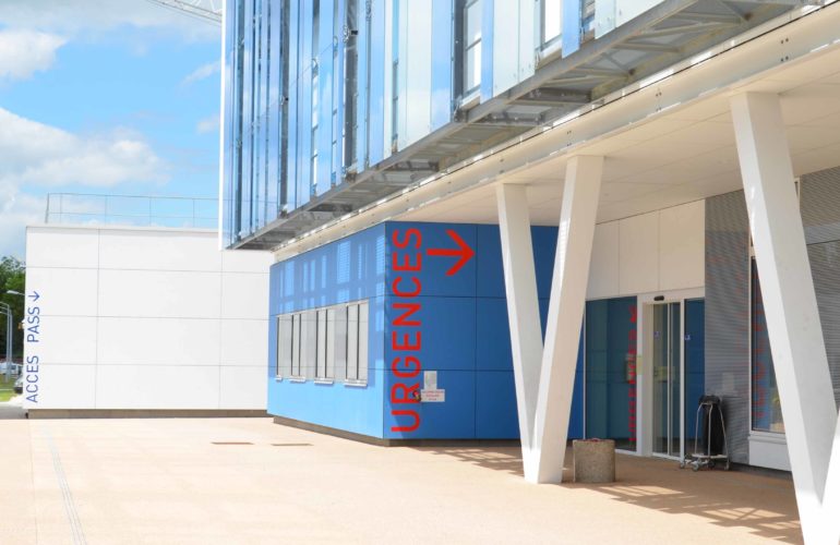 Site internet du centre hospitalier de Bourg-en-Bresse (CHB)