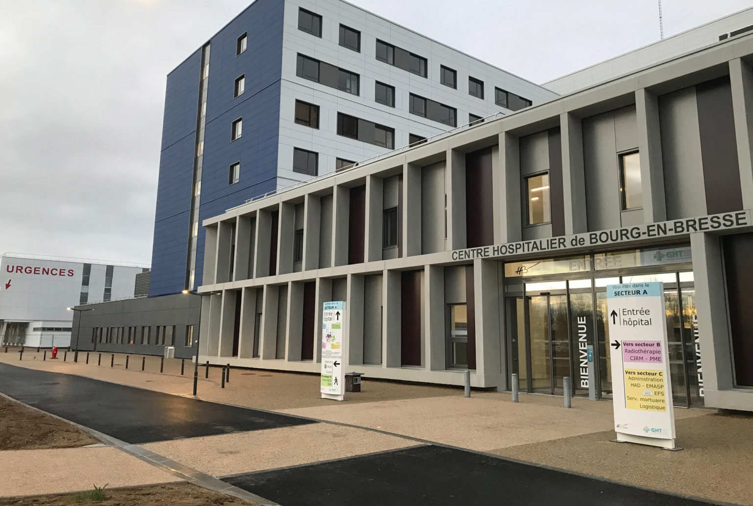 Centre hospitalier de Bourg-en-Bresse - hôpital de Fleyriat