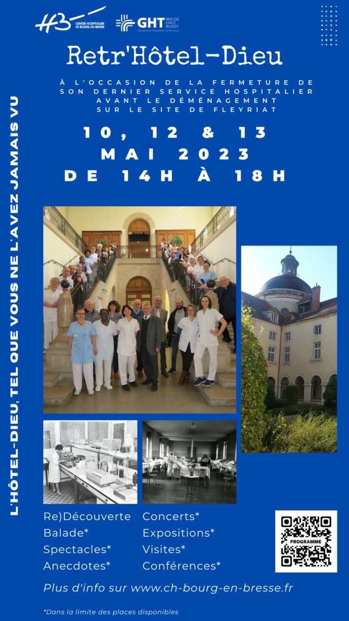 Retr'Hôtel-Dieu - Affiche évènement