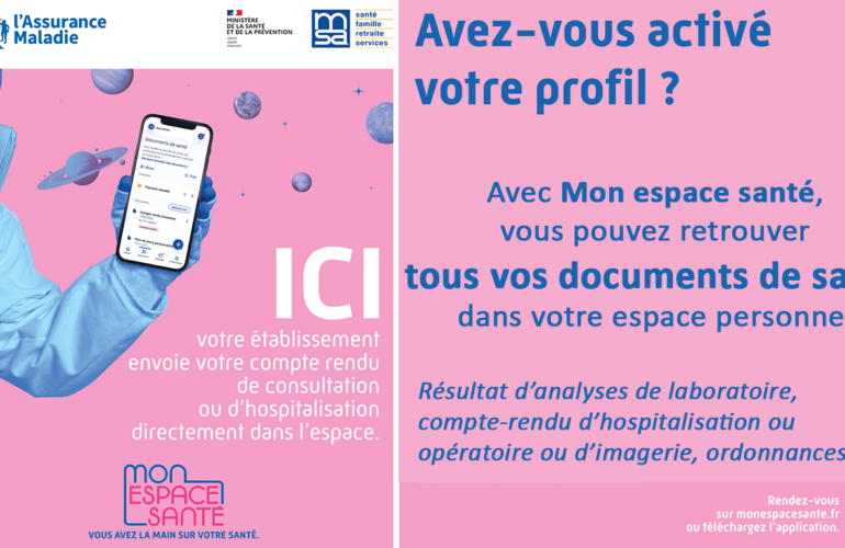 Mon espace santé - le CH de Bourg-en-Bresse alimente le carnet de santé numérique