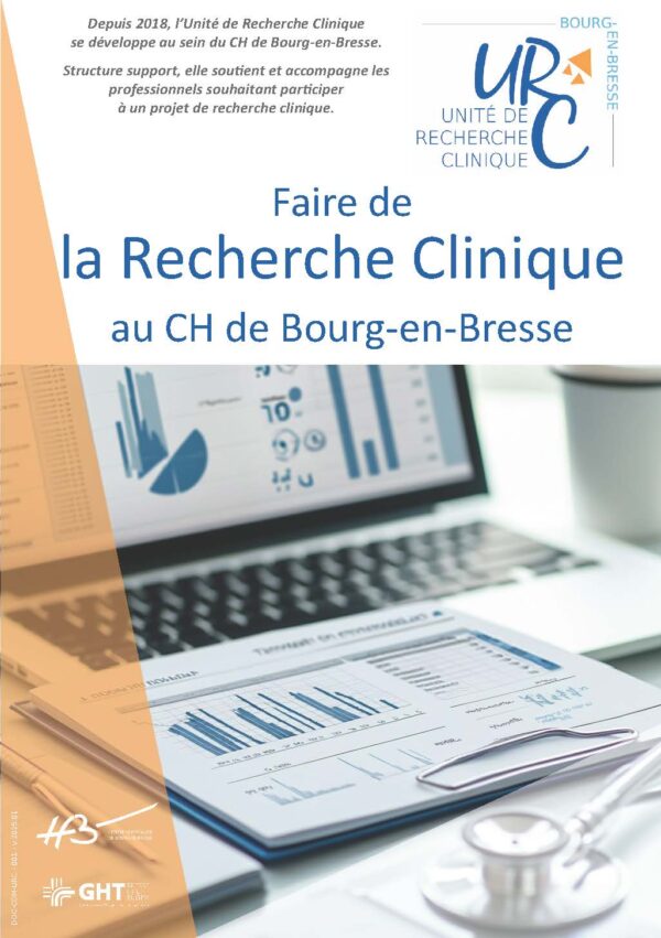 Recherche clinique au CH de Bourg-en-Bresse