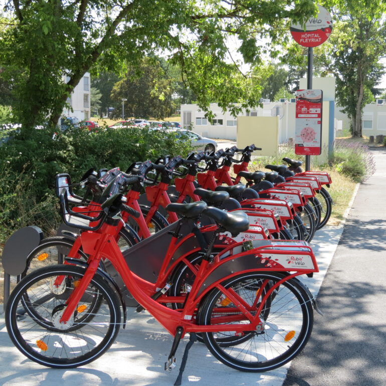 Vélos Rubis arrêt CHB